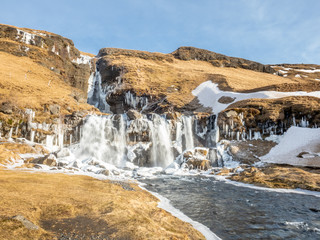 Gluggafoss waterfall in Iceland