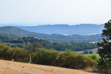 Eifelpanorama mit Morgendunst