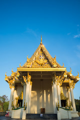 Beautiful temple in the Northeast of Thailand