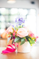 Flowers used to decorate