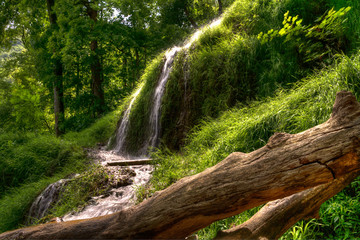Mystischer Wasserfall