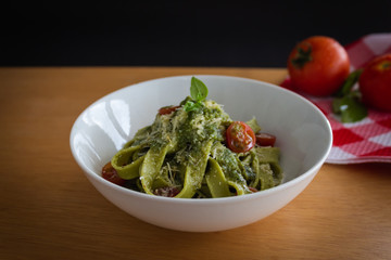 Pasta pesto