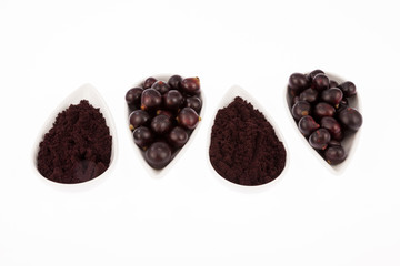 Fruit and acai powder - Euterpe oleracea