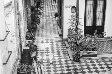 Vintage Corridor Building