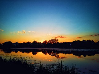 Fototapeta premium Magis sunset