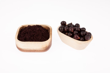 Fruit and acai powder - Euterpe oleracea