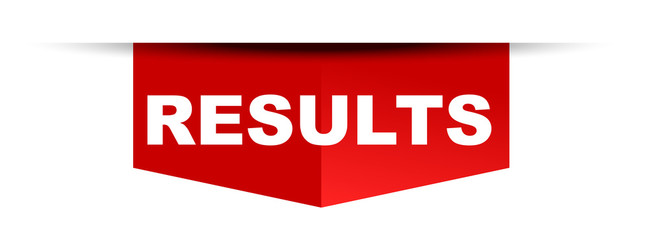 red vector banner results