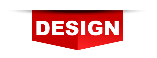 red vector banner design