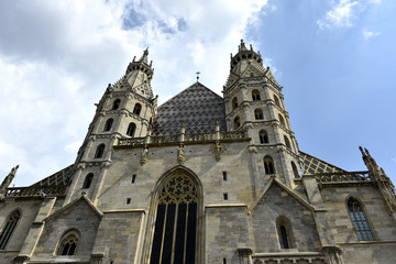 La cathédrale Saint-Etienne (Stephansdom) à Vienne