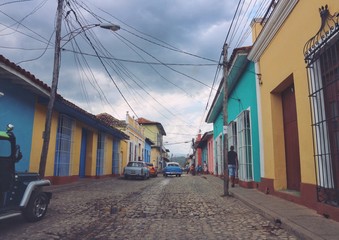Fototapeta na wymiar Trinidad auf Kuba - Stadt