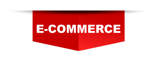 red vector banner ecommerce