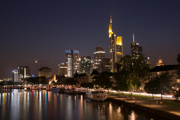 Fototapeta na wymiar Skyline Frankfurt