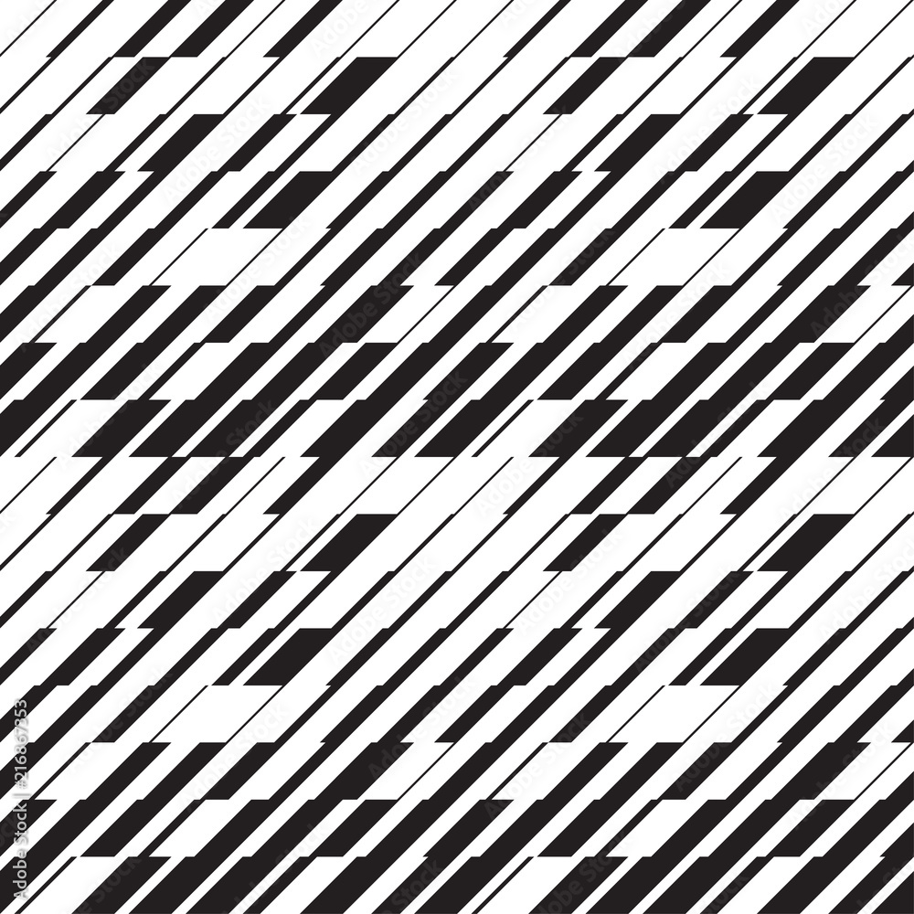 Wall mural simple dynamic lines seamless pattern