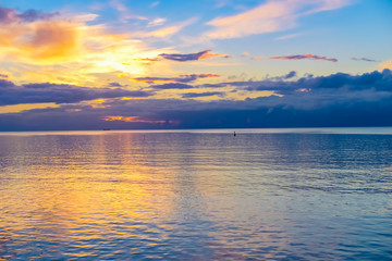Fototapeta premium Sunrise at the seaside