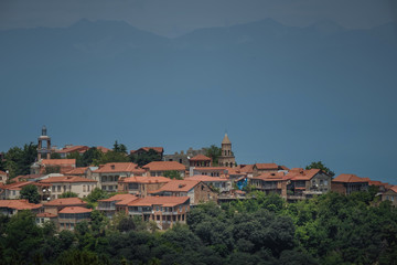Sighnaghi panoramic view, Kakheti region of Georgia