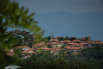 Sighnaghi panoramic view, Kakheti region of Georgia