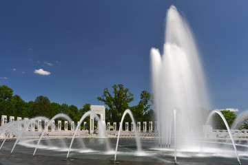 Fototapeta premium World War II Memorial in Washington D.C. United States of America 