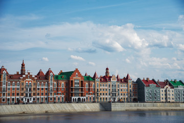 Naklejka premium Houses of Yoshkar-Ola