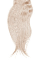 Fototapeta premium Blond hair on white background