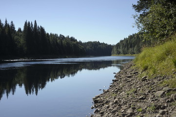 Nordic countries, Scandinavia, ecology, travel, lake, forests, outdoor activities, nature