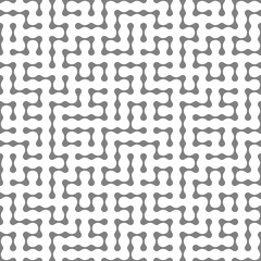 Abstract seamless pattern. Connections between elements. Vector illustration.