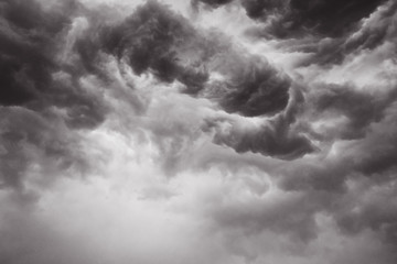 Un orage de grêle