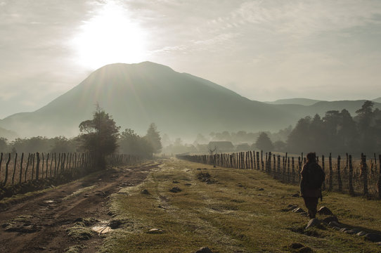Marcheur, "Nabusimake" Cit&eacute; Perdue Sierra Nevada de Santa Martha (Colombie)