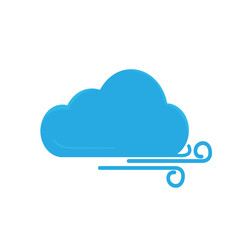 Isolated wind weather icon