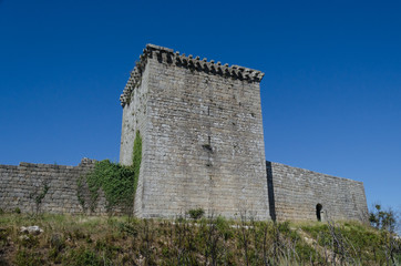Obraz premium Castillo de Monforte de Rio Livre, Chaves. Portugal
