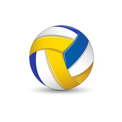 Volleyball sport illustration