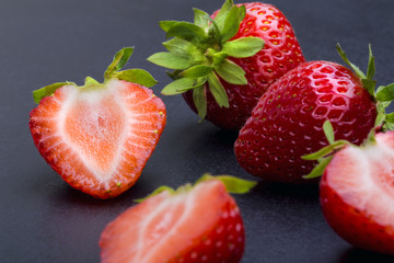 fresh strawberries