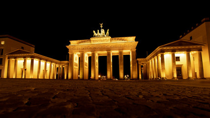 Brandenburger Tor bei Nacht