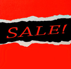 Sale announcement
