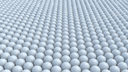 3d rendering of spheres