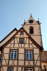 Fototapeta na wymiar St. Peter Kirche in Endingen am Kaiserstuhl