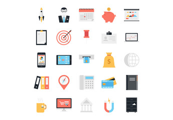 25 Business and Finance Icons