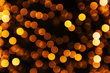 Festive lights overlay.