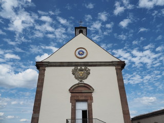 Zitadelle von Bitsch - Citadelle de Bitche – gelegen auf einem Hügel über der Stadt Bitsch
