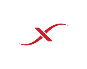 X Letter Logo Template