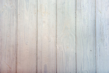 Naklejka premium Seamless background texture of white painted wooden wall
