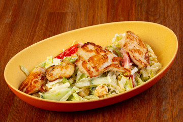 Delicious Caesar salad