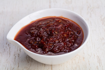 Spicy chili sauce