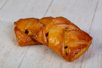 Delicious puff pastry