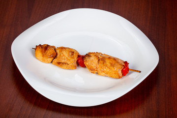 Roasted Chicken skewer