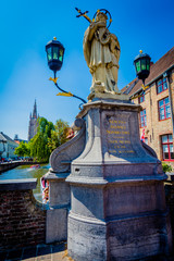 Fototapeta premium Brugge - Belgium