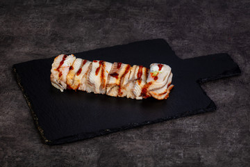 Japanese roll with eel