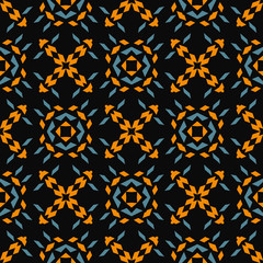 Sharp shapes seamless pattern