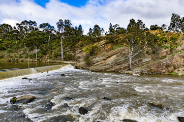 Faulted Rock and Rapids