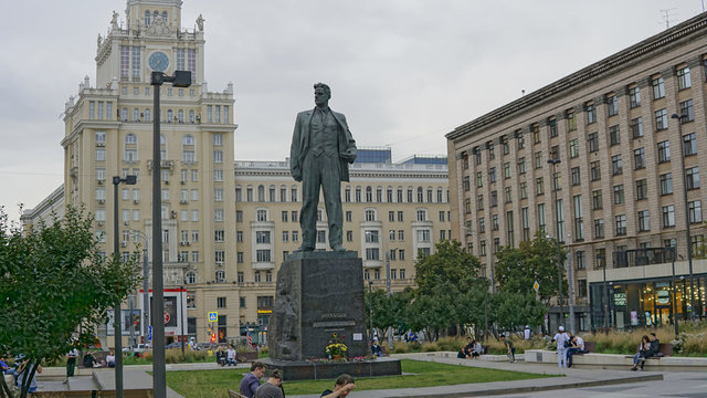 Vladimir Mayakovsky Statue