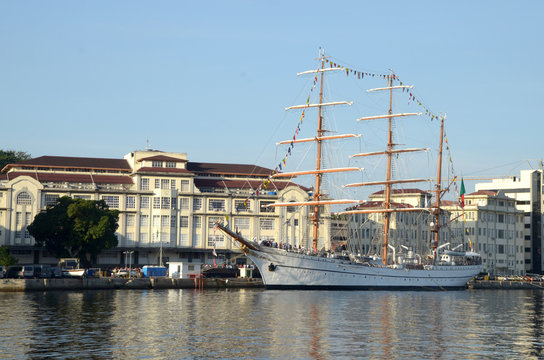 Majestic Portuguese Sailboat